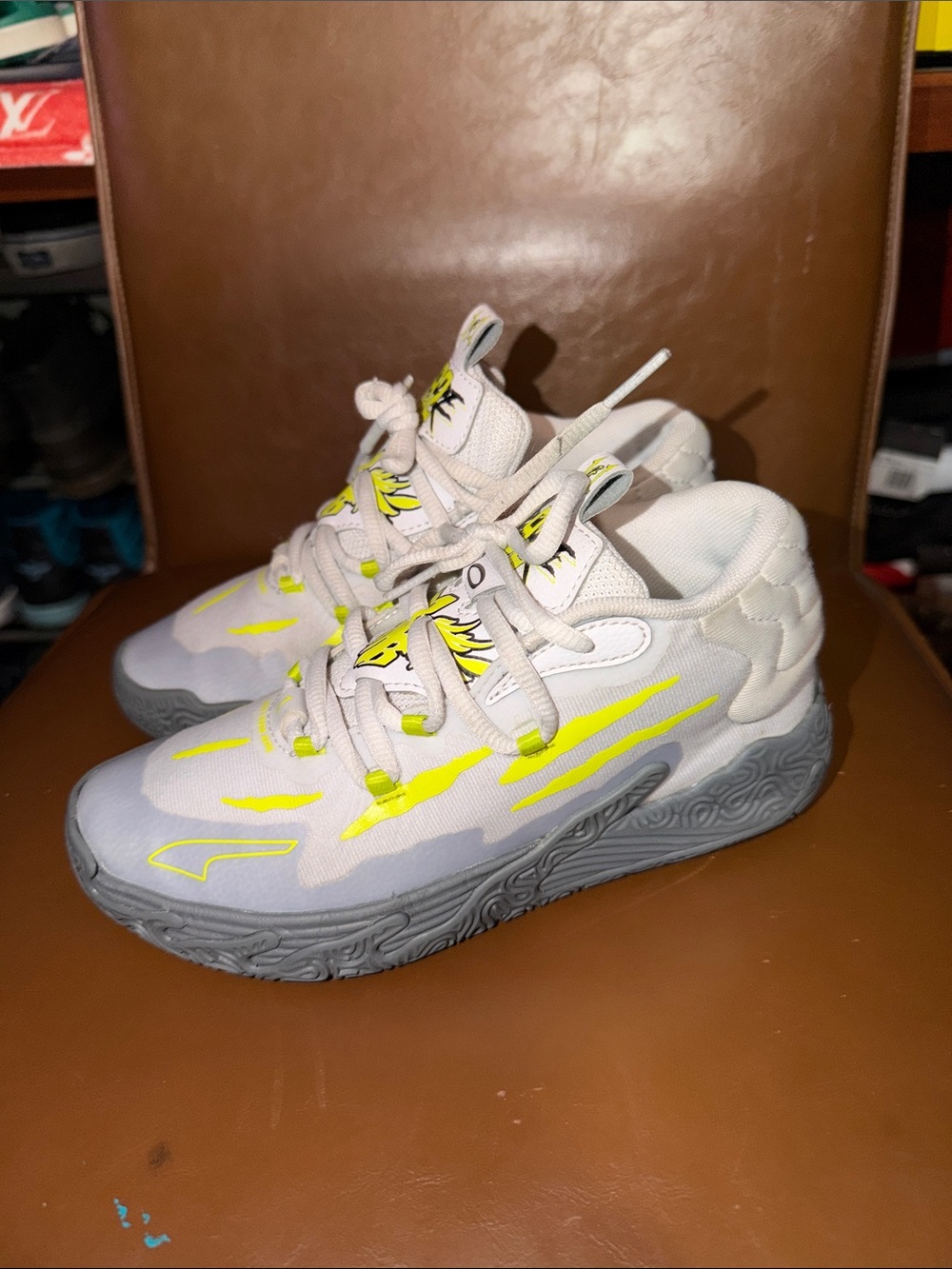 Puma LaMelo Ball “Chino Hills” MB.03 sneaker in Little Boys size 2